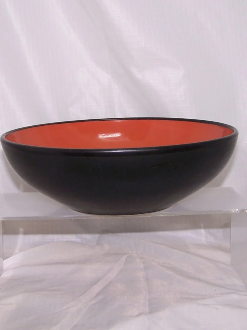 Pier 1 Soup/Cereal Bowl - Rim Coral